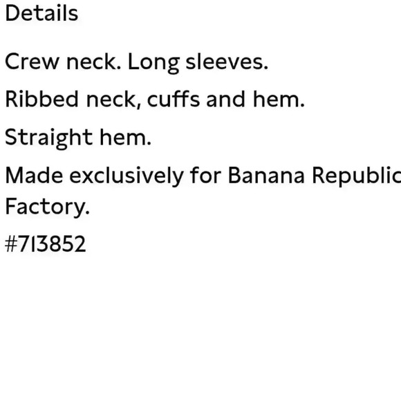 Banana Republic Lofty Crew-Neck Sweater - Picture 3 of 8